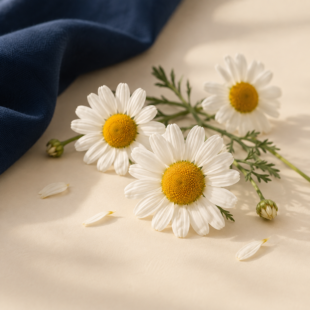 Chamomile flowers